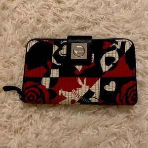 COPY - Vera Bradley Alice in Wonderland Clutch Wallet